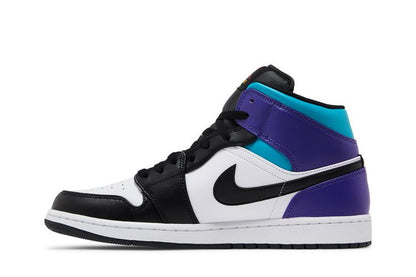 Jordan 1 Mid Court Purple Tropical Twist