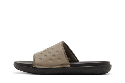 Jordan Play Slide Palomino Fire Red