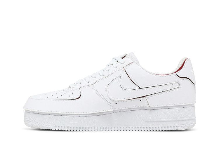 Nike Air Force 1/1 White Varsity Red