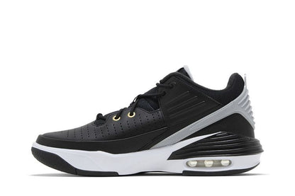 Jordan Max Aura 5 Black White Wolf Grey Metallic Gold