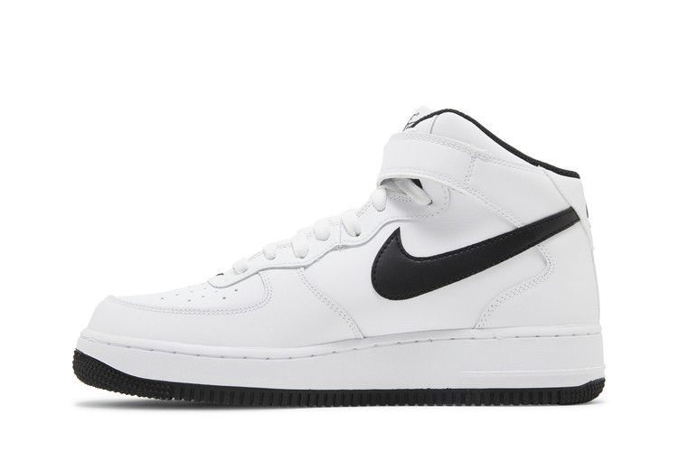 Nike Air Force 1 Mid White Black (2023)