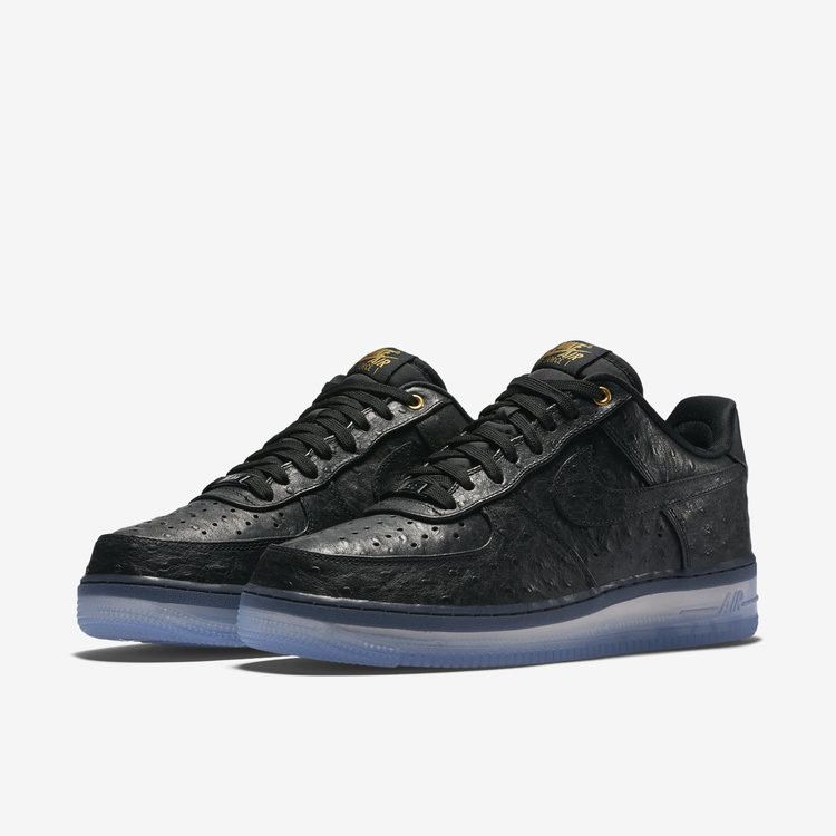 Nike Air Force 1 CMFT Lux Low Black Ostrich