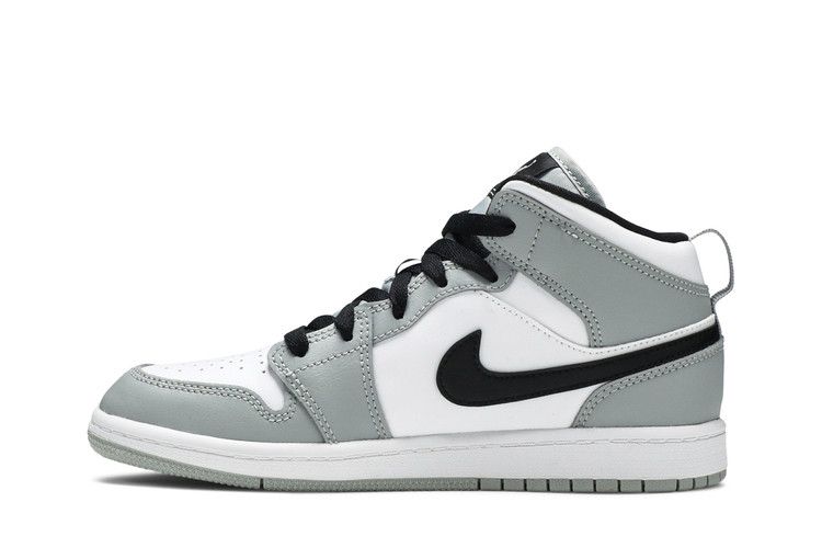 Jordan 1 Mid Light Smoke Grey (PS)