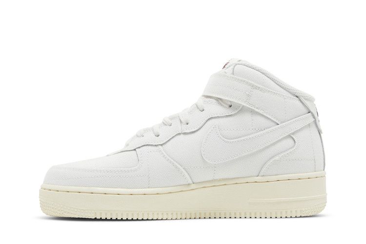 Nike Air Force 1 Mid '07 Summit White Canvas (Women's)