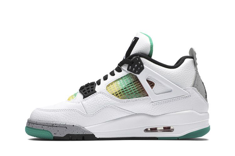 Jordan 4 Retro Lucid Green Rasta (Women's)