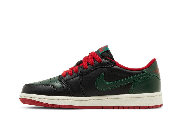 Jordan 1 Retro Low OG Gorge Green Varsity Red (Women's)
