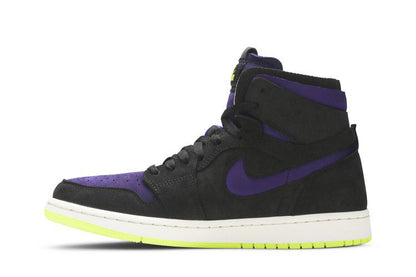 Jordan 1 High Zoom Air CMFT Black Court Purple Lemon Venom (Women's)
