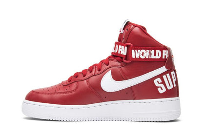 Nike Air Force 1 High Supreme World Famous Red