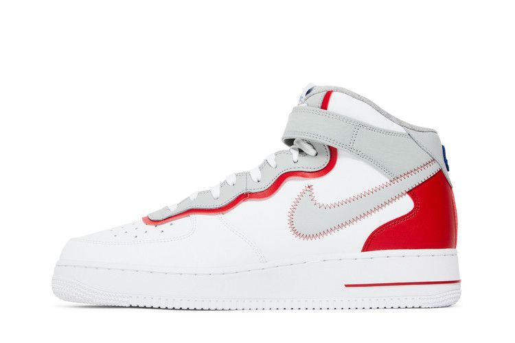 Nike Air Force 1 Mid Athletic Club White Gym Red
