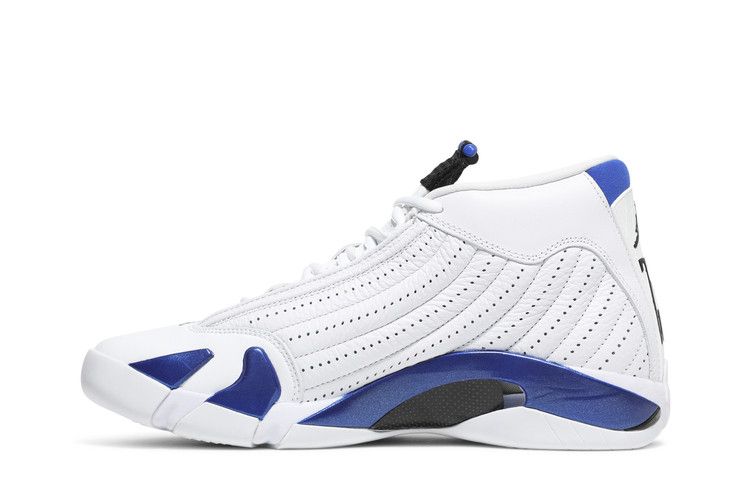 Jordan 14 Retro White Hyper Royal