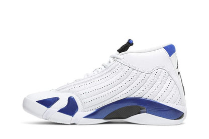 Jordan 14 Retro White Hyper Royal