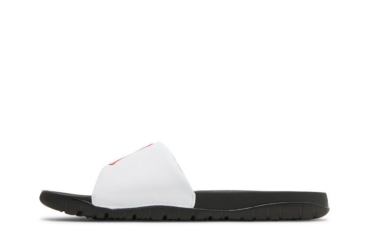 Jordan Break Slide Black University Red White