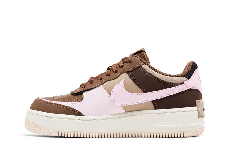 Nike Air Force 1 Low Shadow Light British Tan Pink Foam (Women's)