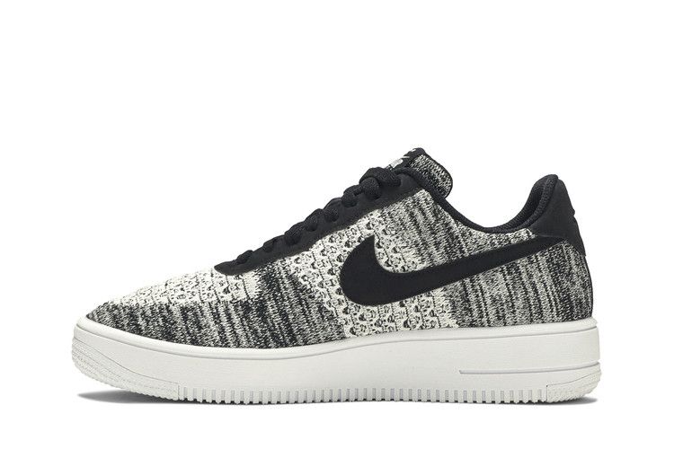 Nike Air Force 1 Flyknit 2 Black Pure Platinum