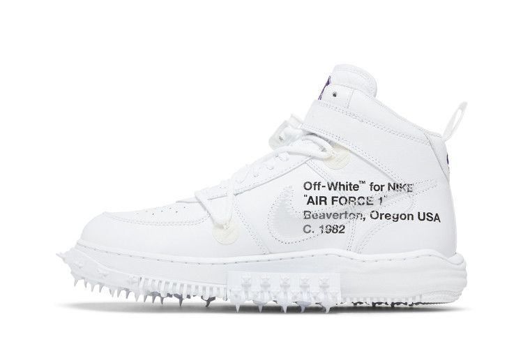 Nike Air Force 1 Mid Off-White Graffiti White