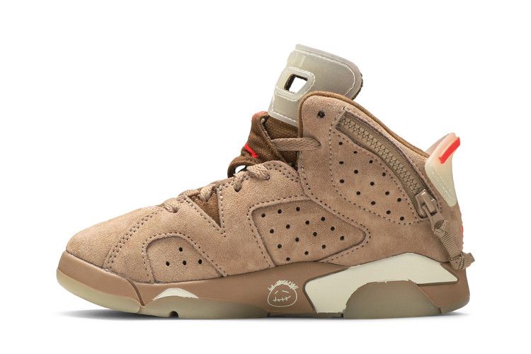 Jordan 6 Retro Travis Scott British Khaki (PS)