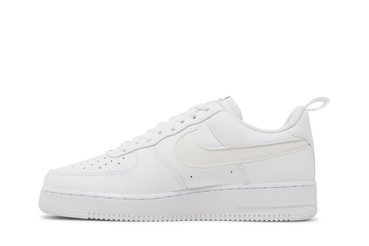 Nike Air Force 1 Low Reflective Swoosh White Blue