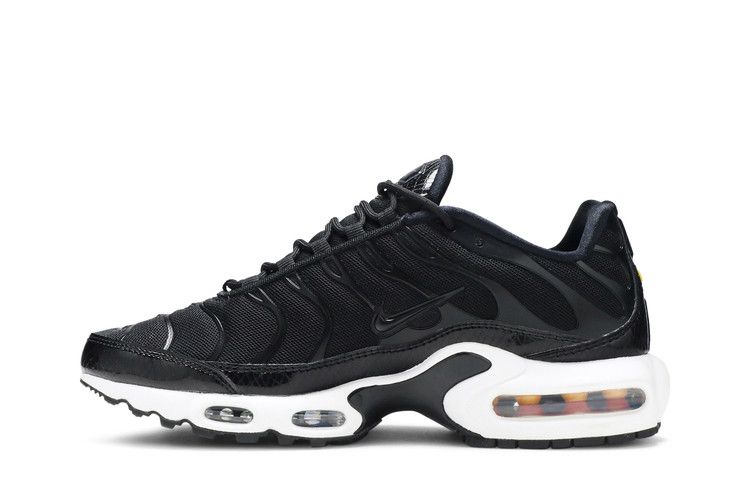 Nike Air Max Plus SE Black Snakeskin White (Women's)