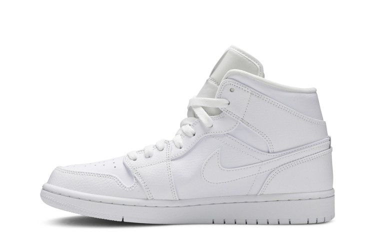 Jordan 1 Mid Triple White (2020)