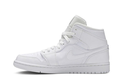 Jordan 1 Mid Triple White (2020)