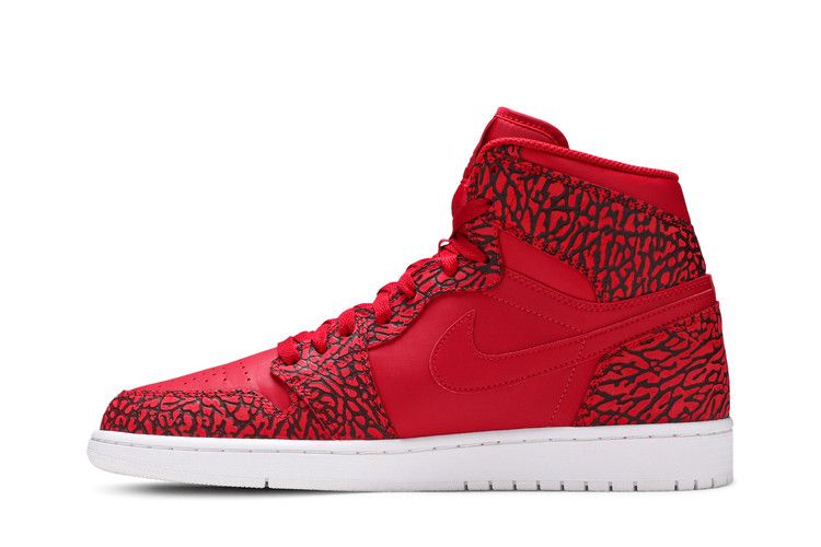 Jordan 1 Retro Red Elephant Print