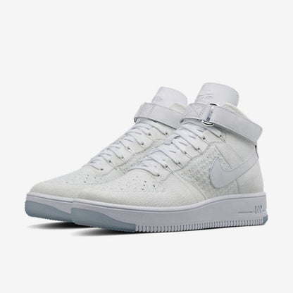Nike Air Force 1 Ultra Flyknit Mid Triple White