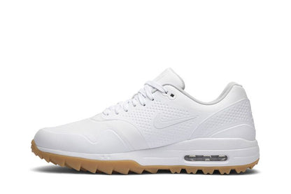 Nike Air Max 1 Golf White Gum Black Swoosh