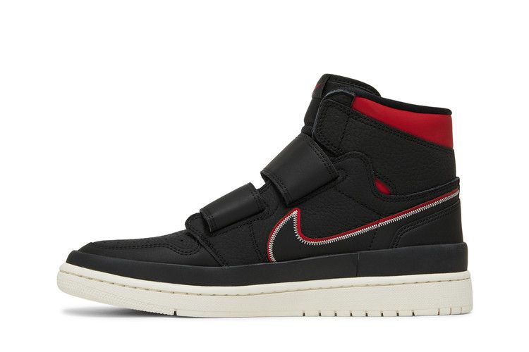 Jordan 1 Retro High Double Strap Black Gym Red