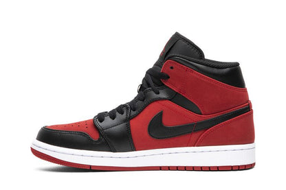Jordan 1 Mid Gym Red Black
