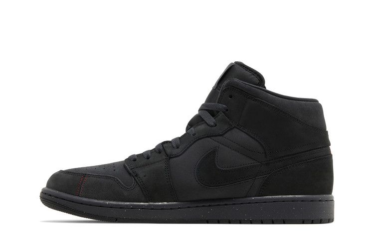 Jordan 1 Mid SE Craft Dark Smoke Red