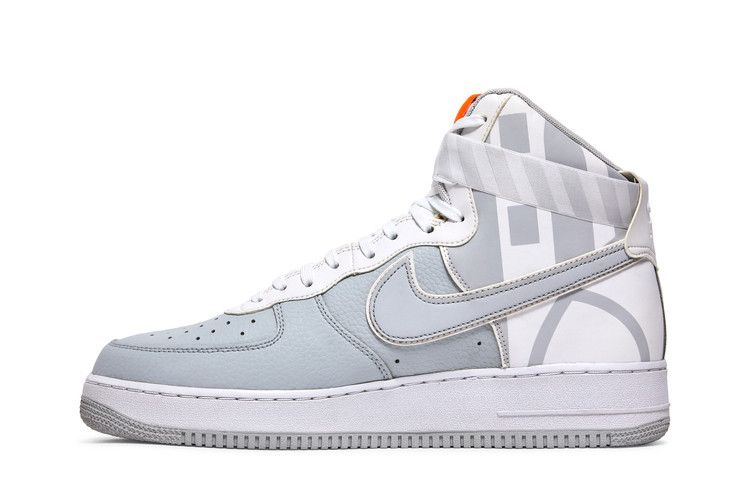 Nike Air Force 1 High Force Logo Pure Platinum