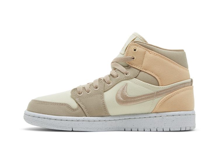 Jordan 1 Mid SE Canvas Khaki (Women's)