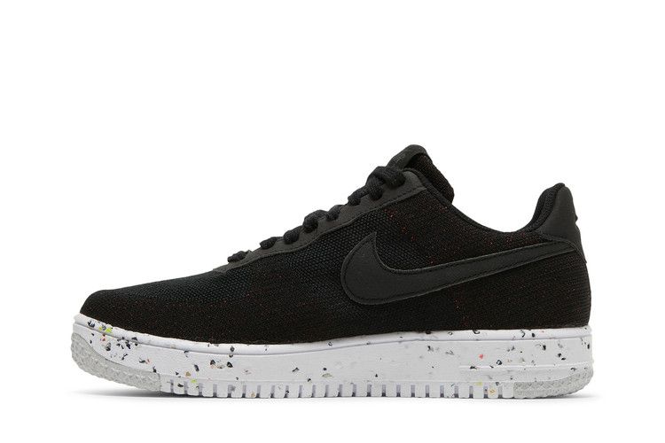 Nike Air Force 1 Low Crater Flyknit Black White