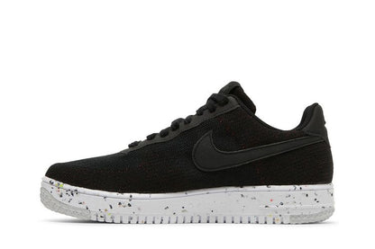 Nike Air Force 1 Low Crater Flyknit Black White