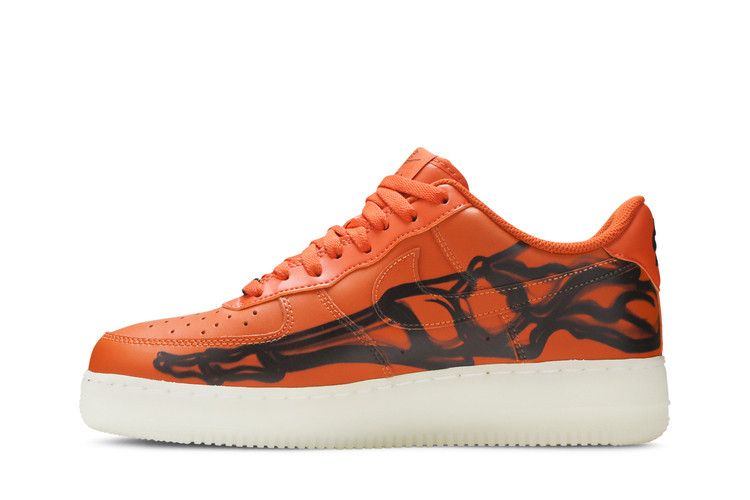 Nike Air Force 1 Low Orange Skeleton Halloween (2020)