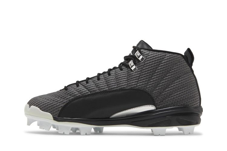 Jordan 12 Retro MCS Black Metallic Silver
