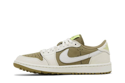 Jordan 1 Retro Low Golf Travis Scott Neutral Olive