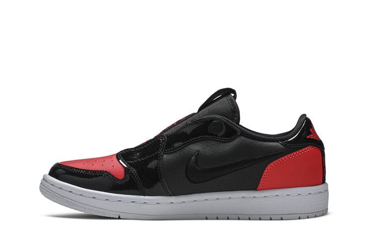Jordan 1 Low Slip Black Hot Punch (Women's)