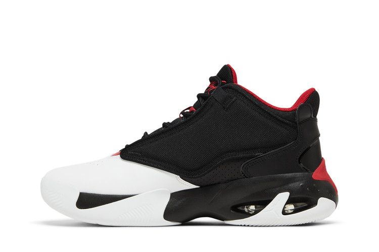 Jordan Max Aura 4 Black Gym Red White