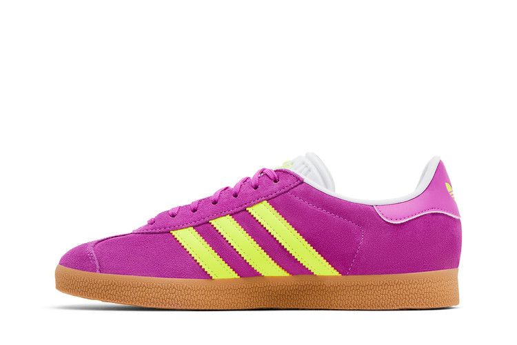 adidas Gazelle Purple Burst Solar Yellow (Women's)