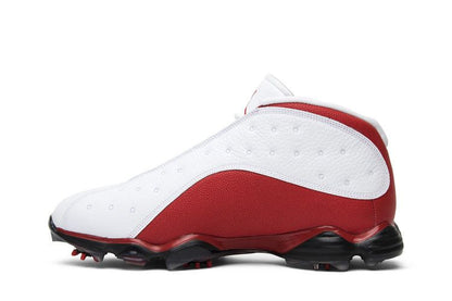 Jordan 13 Retro Golf Cleat White Red