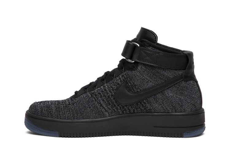 Nike Air Force 1 Ultra Flyknit Mid Dark Grey Black