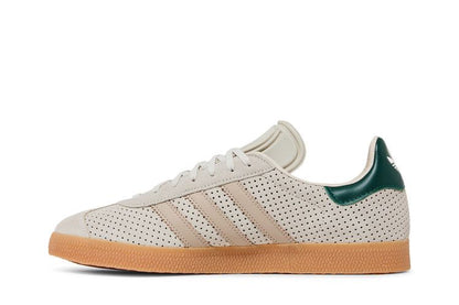 adidas Gazelle Aluminium Wonder Beige Collegiate Green