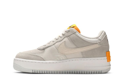 Nike Air Force 1 Low Shadow Vast Grey Laser Orange (Women's)