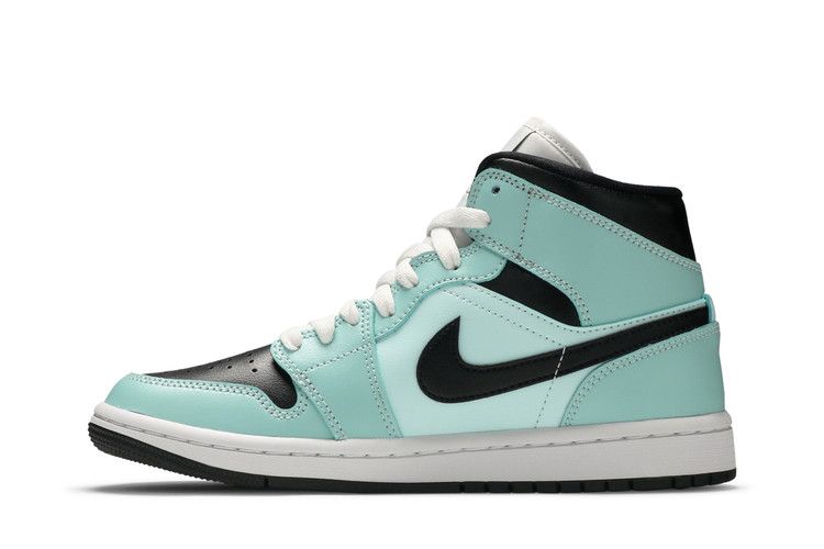Jordan 1 Mid Aqua Blue Tint (Women's)