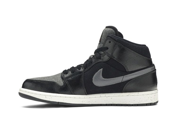 Jordan 1 Mid Premium Winterized Black Grey
