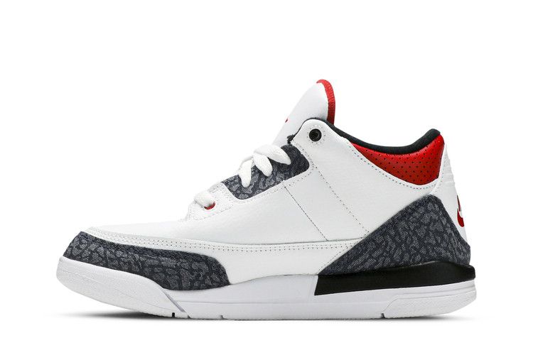 Jordan 3 Retro SE Fire Red Denim (PS)