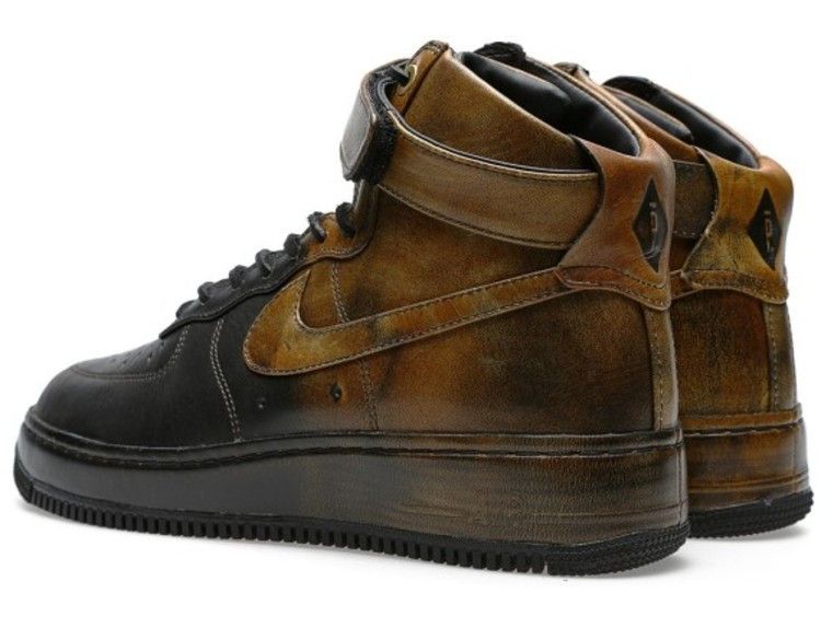 Nike Air Force 1 High Pigalle Black Gold