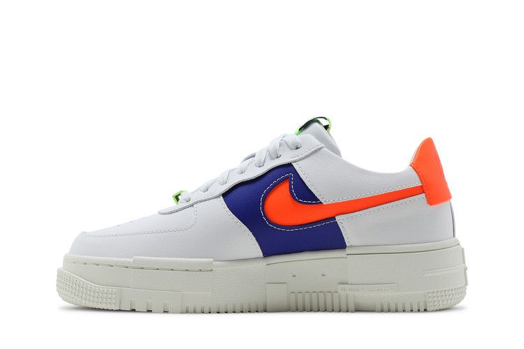 Nike Air Force 1 Low Pixel White Concord Crimson (Women's)