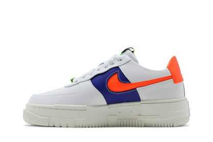 Nike Air Force 1 Low Pixel White Concord Crimson (Women's)